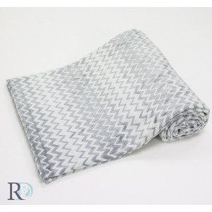 Микрофибърно меко и топло одеяло Фея - сиво