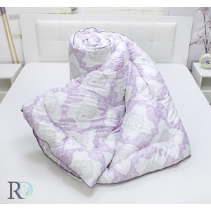 Олекотена завивка със зимен пълнеж Авел, лилава