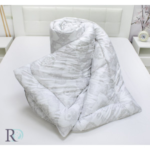 Олекотена завивка със зимен пълнеж Авел, сива