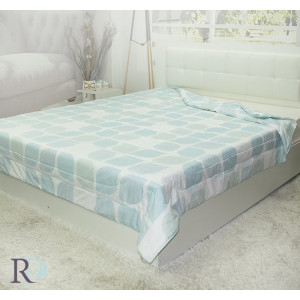 Тънка олекотена завивка Алпиния аква