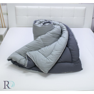Олекотена завивка, зимна Dark / Light Gray Олекотена завивка, зимна Dark / Light Gray
