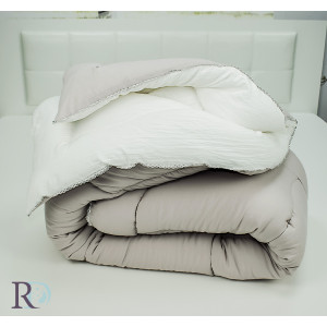 Топла олекотена завивка Dream бяла