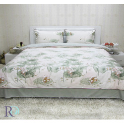 Спално бельо Lux Beautiful Lotus - фин памук
