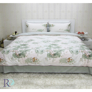 Спално бельо Lux Beautiful Lotus - фин памук Спално бельо Lux Beautiful Lotus - фин памук