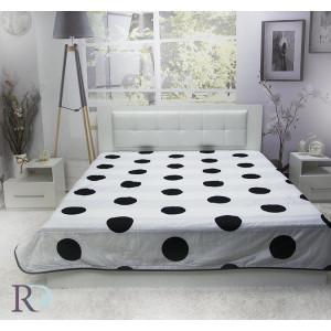 Стилна кувертюра за спалня Black dots Стилна кувертюра за спалня Black dots