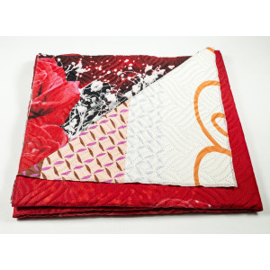 Микрофибърно шалте с две лица Авангард