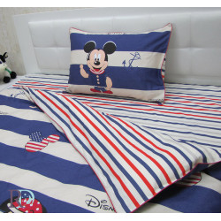 Детски комплект чаршафи Mickey Mouse - памук