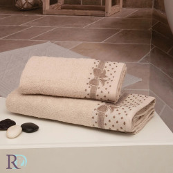 Хавлиена кърпа Amaya 50х90 см. - бежово