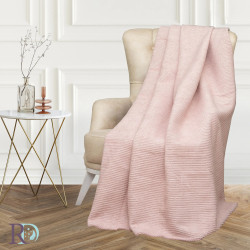 Меко памучно одеяло МОНИ - пудра