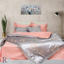 Спален комплект с дантела от 5 части Грациела - Жакард