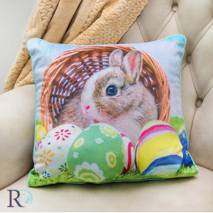 Малка декоративна възглавница Rabbit and Eggs Малка декоративна възглавница Rabbit and Eggs