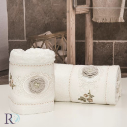 Сет хавлиени кърпи Luxury в бяло - Бамбук