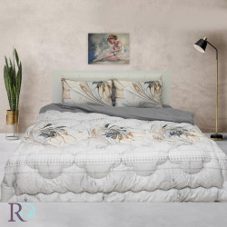 Единичен олекотен спален комплект Зенит - Памучен сатен 