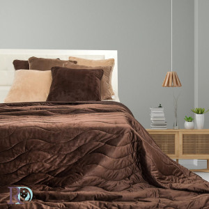 Шалте Кафяво 130х220 см.