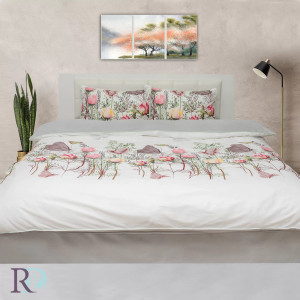 Спален комплект Flowers and butterflies - 5 части