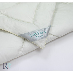 Завивка със силиконов пух 200/220, екрю, 100% Памук