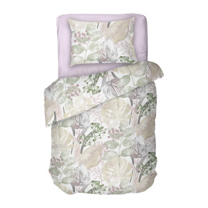 Спален комплект от ранфорс, единичен - Розмари
