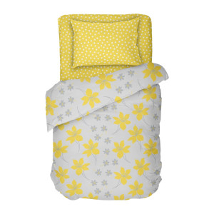 Спален комплект от ранфорс, единичен - Кресида 2