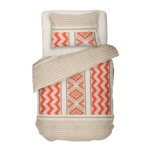 Спален комплект от ранфорс, единичен Фолклор