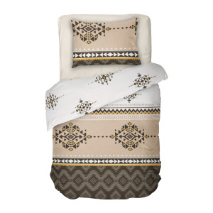 Спален комплект от ранфорс, единичен - Мендис