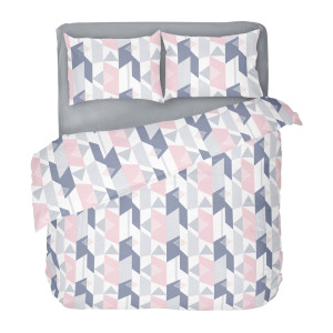 Памучен спален комплект, двоен Алекса
