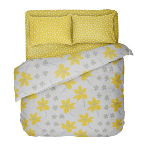 Памучен спален комплект, двоен Кресида