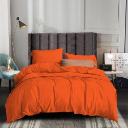 Оранжев спален комплект - Микрофибър