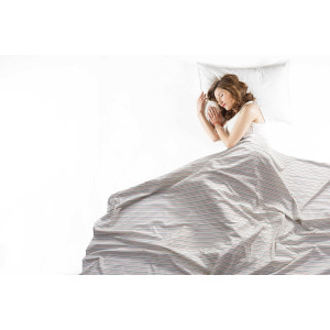 Долен чаршаф на райе - Памук сатен - неутрал Долен чаршаф на райе - Памук сатен - неутрал