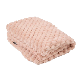 Розово плюшено одеяло 150х200 см.