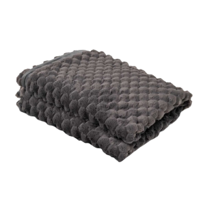 Сиво плюшено одеяло 150х200 см. Сиво плюшено одеяло 150х200 см.