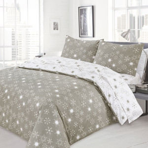 Памучен спален комплект Зимна приказка - 100% Ранфорс