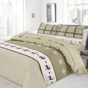 Памучен спален комплект Коледна Магия - 100% Ранфорс