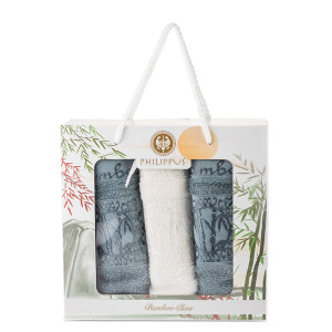 Комплект бамбукови кърпи 3 броя - Филипус Лукс Комплект бамбукови кърпи 3 броя - Филипус Лукс