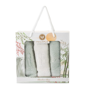 Комплект бамбукови кърпи 3 броя - Филипус 2 Лукс Комплект бамбукови кърпи 3 броя - Филипус 2 Лукс