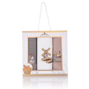 Комплект кухненски кърпи Жътва Комплект кухненски кърпи Жътва