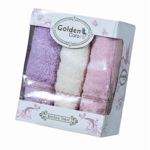 Комплект хавлиени кърпи с перли Комплект хавлиени кърпи с перли