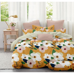 Единичен спален комплект от микросатен TALASA