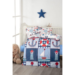 Модерно бебешко спално бельо Капитанска среща