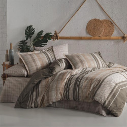 Луксозен спален комплект Модена - Сатениран ранфорс