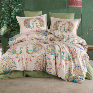 Луксозен спален комплект Павоне - Сатениран ранфорс Луксозен спален комплект Павоне - Сатениран ранфорс