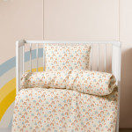 Бебешки спален комплект Дъга - Фин памук