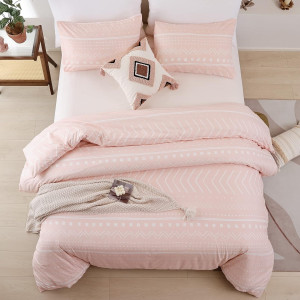 Дизайнерски двоен спален комплект Индиана - Праскова  Дизайнерски двоен спален комплект Индиана - Праскова