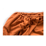 Памучен чаршаф с ластик Оранжево