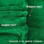 Меко зелено одеяло ХИТ 150/210