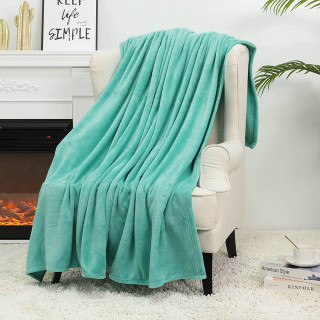 Меко одеяло в цвят аква ХИТ 150/210