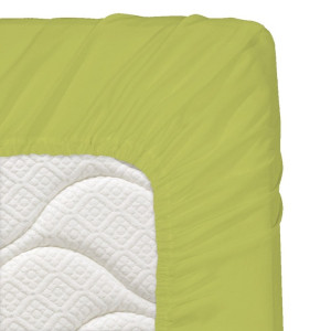 Памучен долен чаршаф с ластик 200/200/20 Green Памучен долен чаршаф с ластик 200/200/20 Green