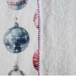 Меко бебешко коледно одеяло Kitten