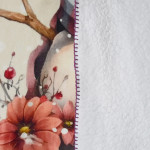 Меко бебешко коледно одеяло Snowman