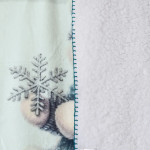 Меко бебешко коледно одеяло  Bear