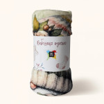 Меко бебешко коледно одеяло Bat